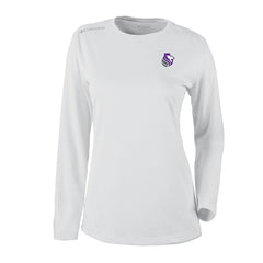 Columbia Sacramento Kings Women's Omni-Wick Shotgun Pullover Top White