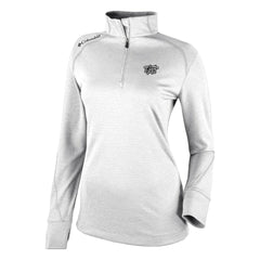 Columbia Brooklyn Nets Women's Omni-Wick Shotgun 2.0 Quarter-Zip Pullover Top White