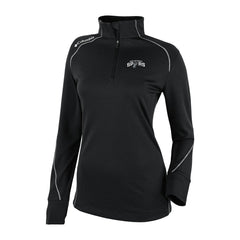 Columbia San Antonio Spurs Women's Omni-Wick Shotgun 2.0 Quarter-Zip Pullover Top Black