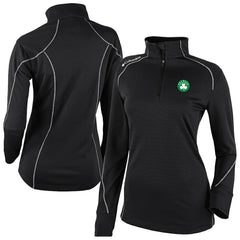 Columbia Boston Celtics Women's Omni-Wick Shotgun 2.0 Quarter-Zip Pullover Top Black