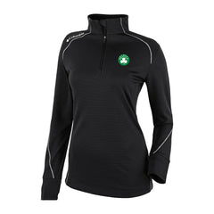 Columbia Boston Celtics Women's Omni-Wick Shotgun 2.0 Quarter-Zip Pullover Top Black