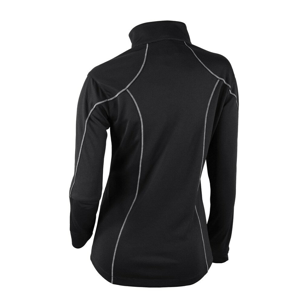 Columbia Charlotte Hornets Women's Omni-Wick Shotgun 2.0 Quarter-Zip Pullover Top Black