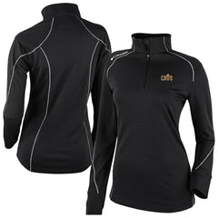 Columbia Cleveland Cavaliers Women's Omni-Wick Shotgun 2.0 Quarter-Zip Pullover Top Black