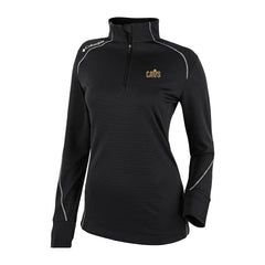 Columbia Cleveland Cavaliers Women's Omni-Wick Shotgun 2.0 Quarter-Zip Pullover Top Black