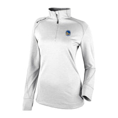 Columbia Golden State Warriors Women's Omni-Wick Shotgun 2.0 Quarter-Zip Pullover Top White