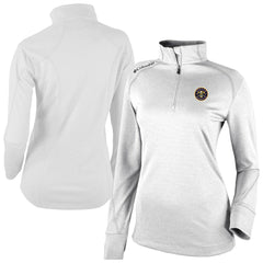 Columbia Denver Nuggets Women's Omni-Wick Shotgun 2.0 Quarter-Zip Pullover Top White