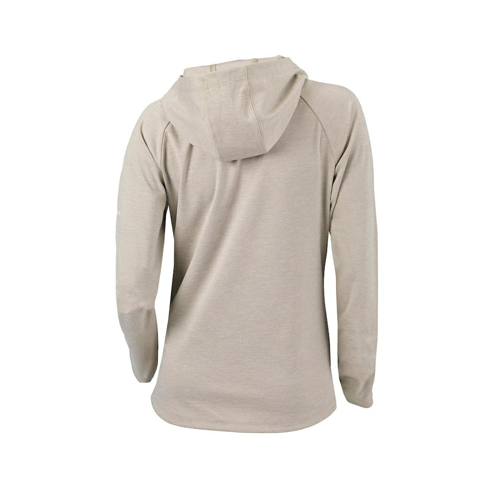 Columbia Detroit Pistons Women's Omni-Wick Half Shot Full-Zip Hooded Jacket Tan