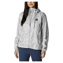 Columbia Denver Nuggets Women's Flash Challenger II Omni-Shade Full-Zip Windbreaker Jacket White