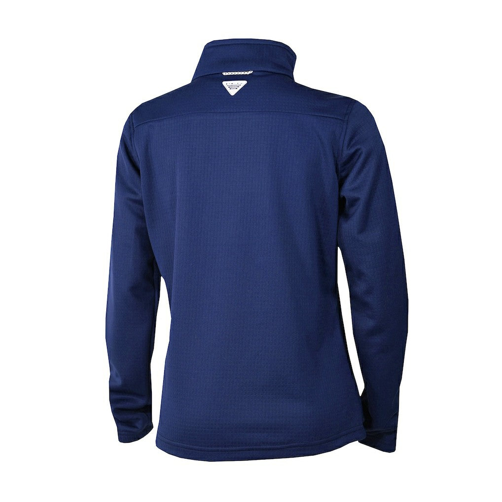Columbia Denver Nuggets Women's Skiff Guide Fleece Pullover Top Navy