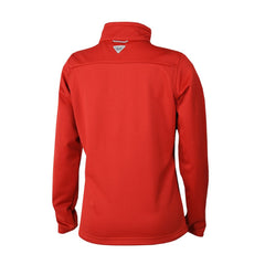 Columbia Chicago Bulls Women's Skiff Guide Fleece Pullover Top Red