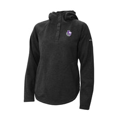 Columbia Sacramento Kings Women's Sweater Weather Quarter-Snap Hoodie Black