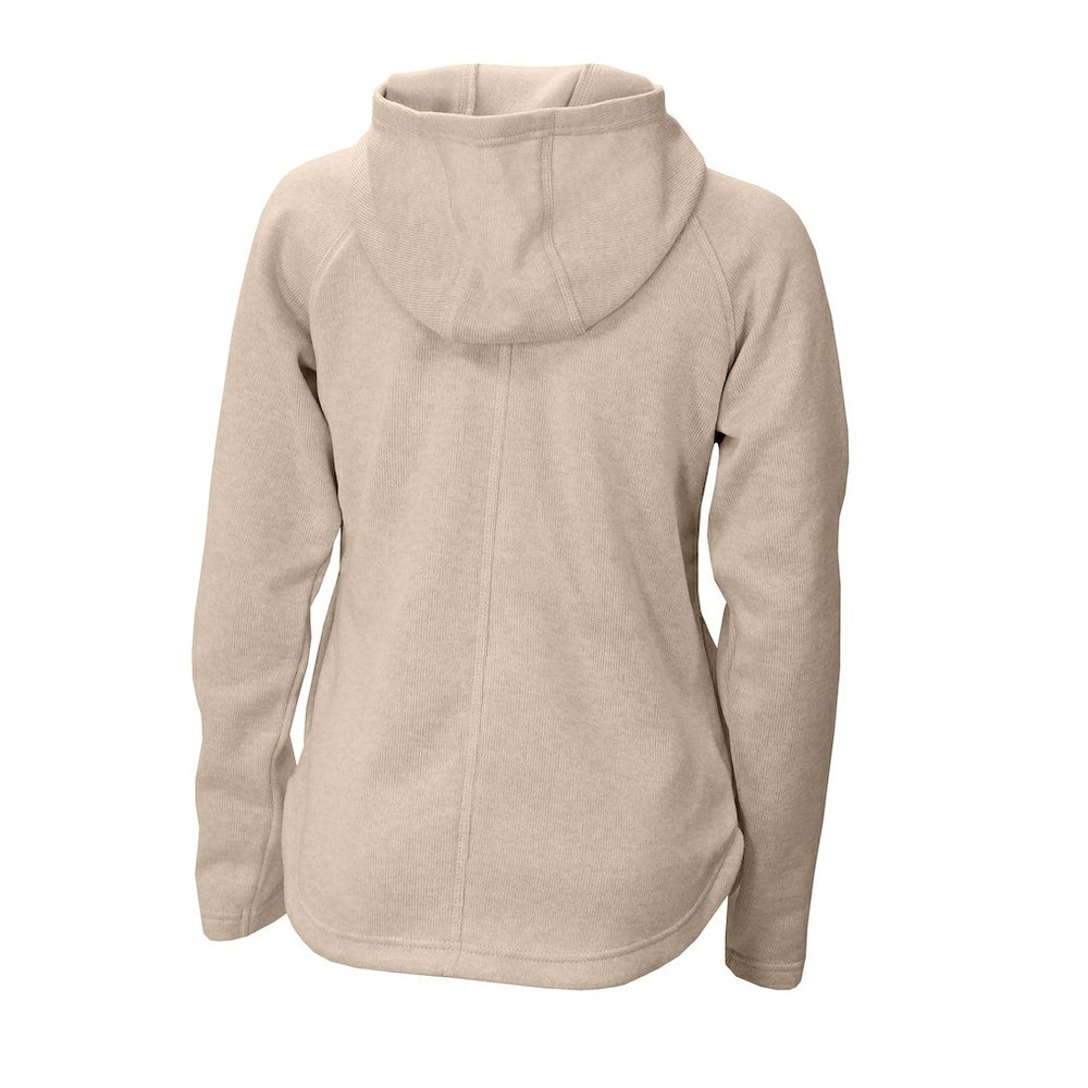 Columbia Brooklyn Nets Women's Sweater Weather Quarter-Snap Hoodie White