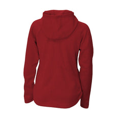 Columbia Chicago Bulls Women's Sweater Weather Quarter-Snap Hoodie Red