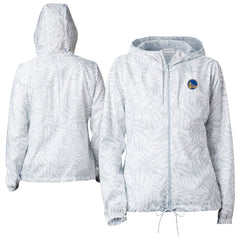 Columbia Golden State Warriors Women's Flash Forward Windbreaker White