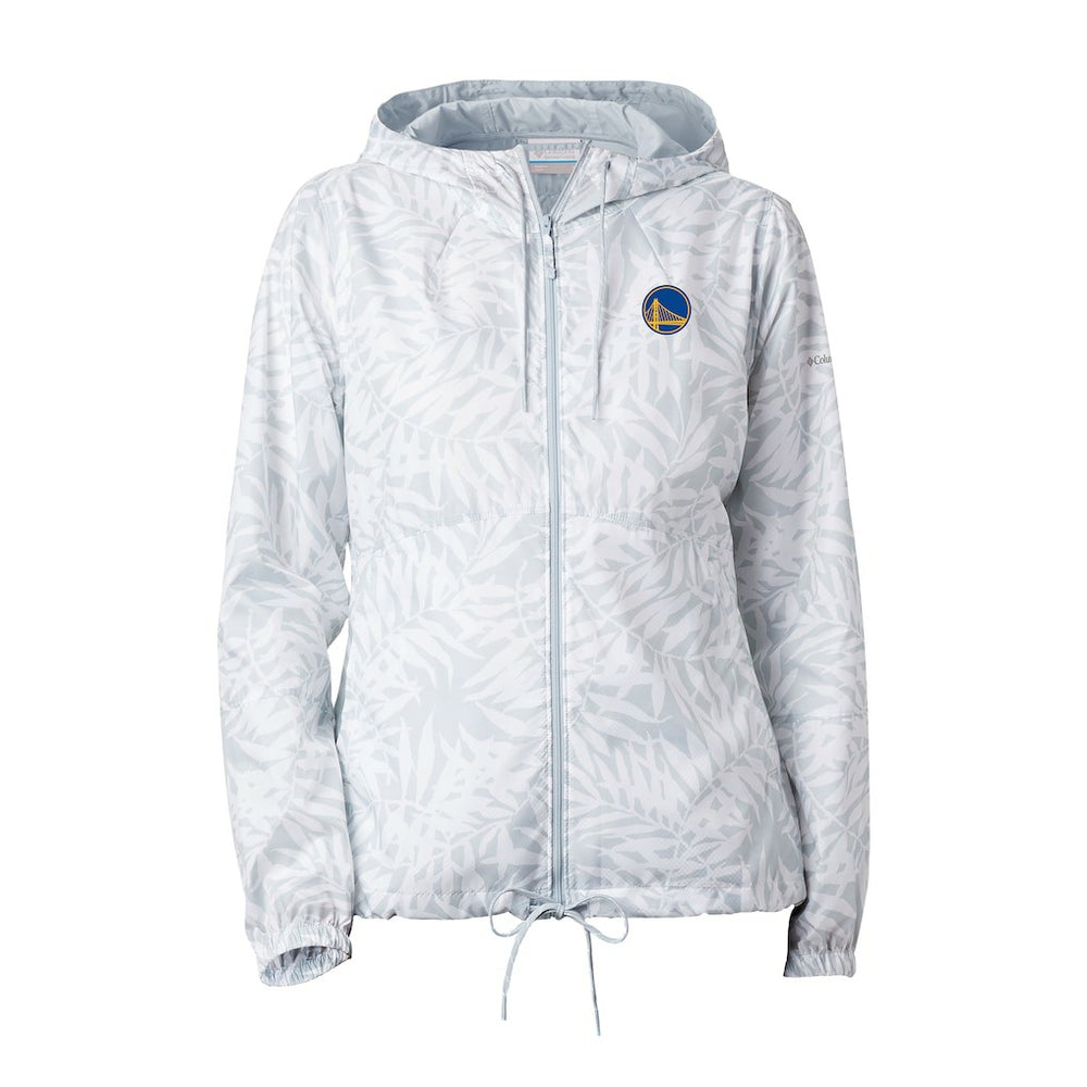 Columbia Golden State Warriors Women's Flash Forward Windbreaker White