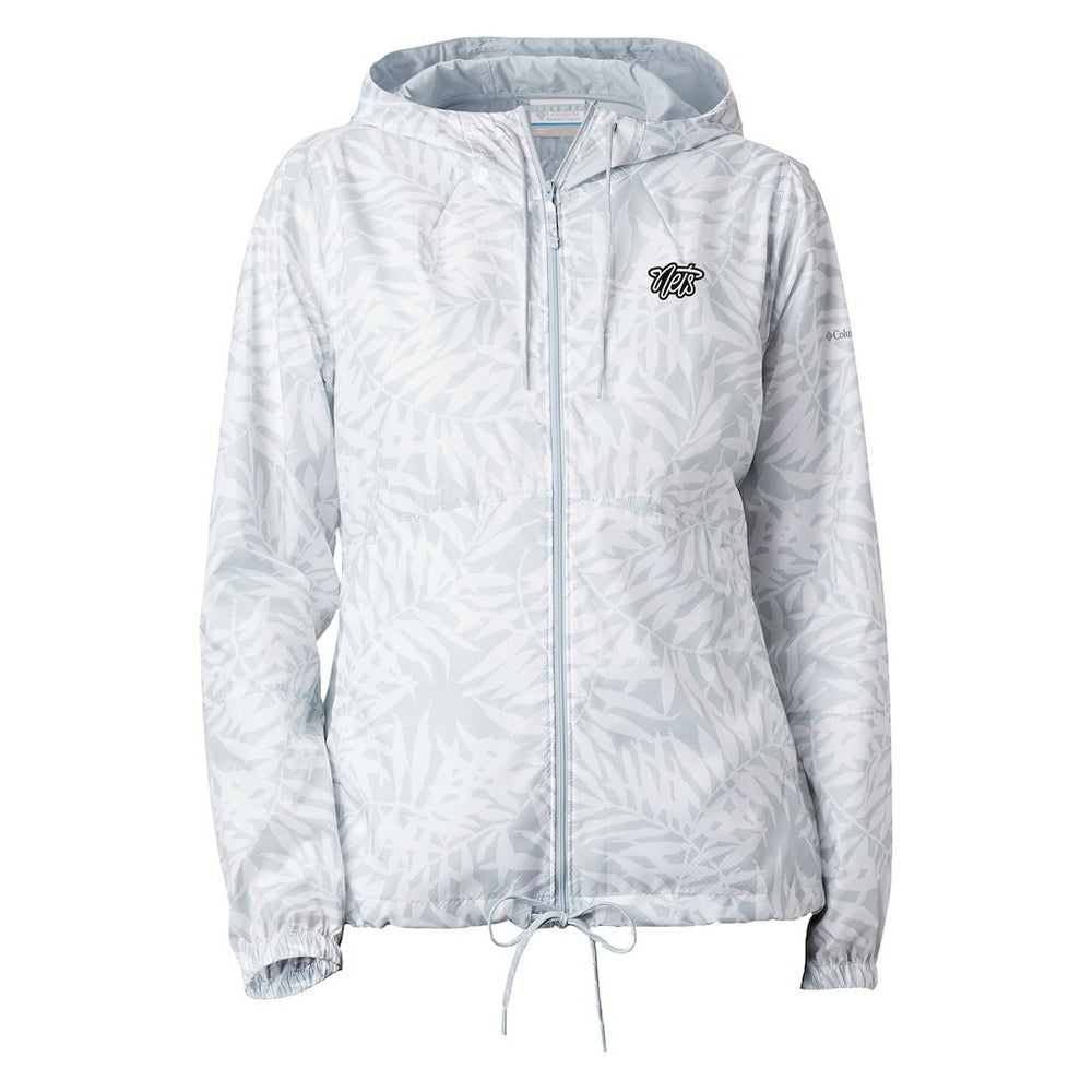 Columbia Brooklyn Nets Women's Flash Forward Windbreaker White