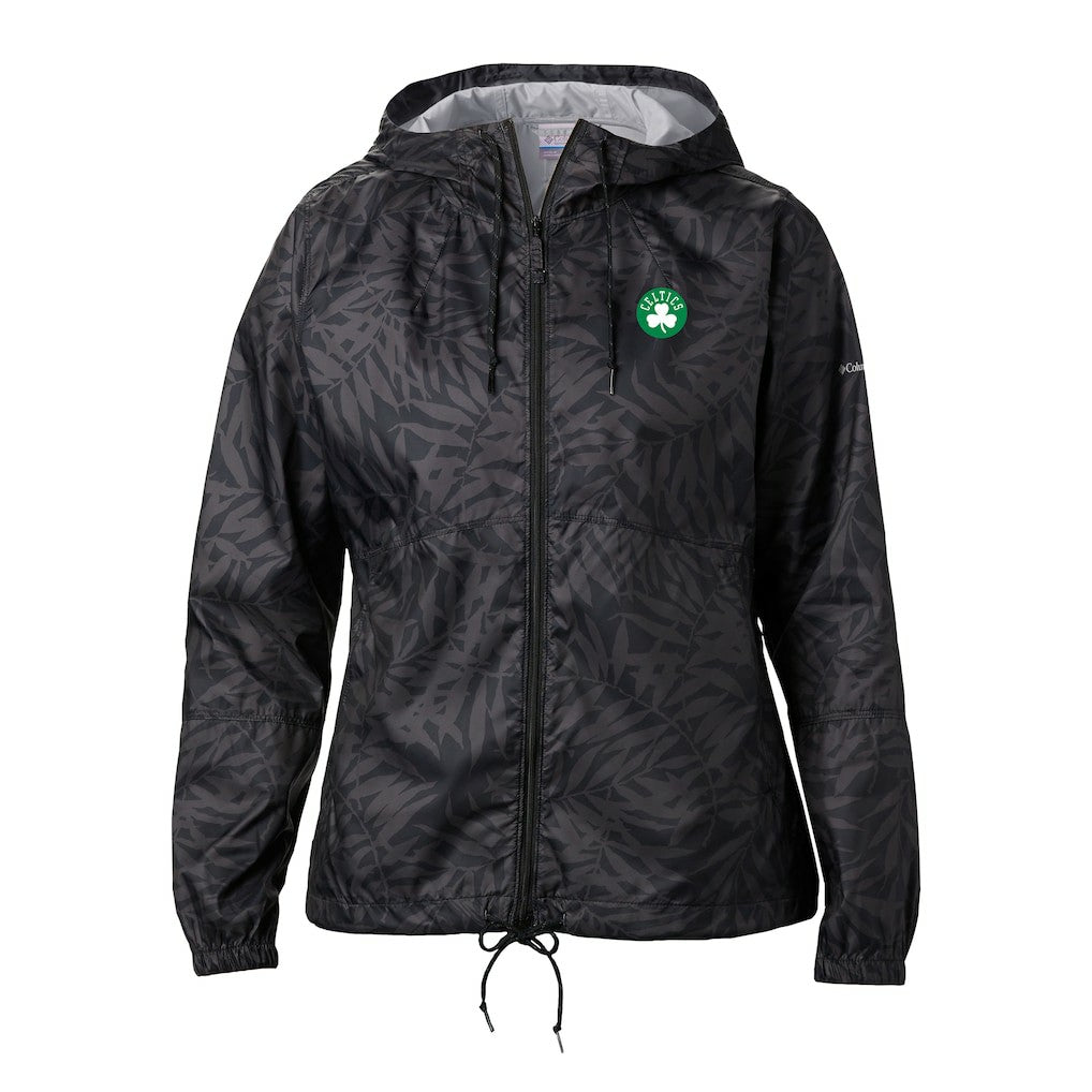Columbia Boston Celtics Women's Flash Forward Windbreaker Black