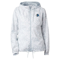 Columbia Dallas Mavericks Women's Flash Forward Windbreaker White