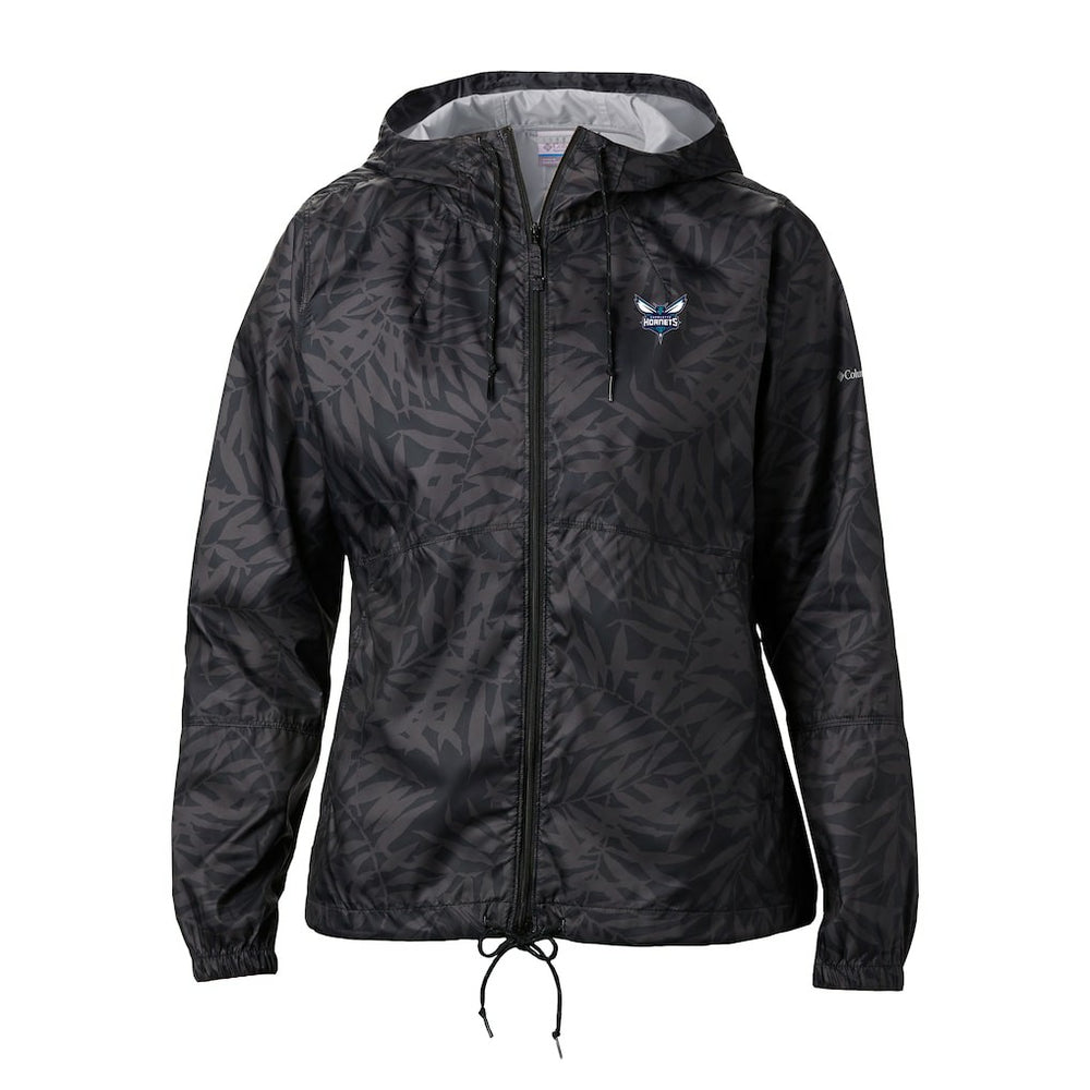 Columbia Charlotte Hornets Women's Flash Forward Windbreaker Black