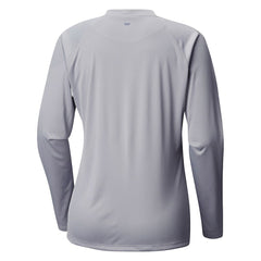 Columbia Charlotte Hornets Women's Tidal Tee II Long Sleeve T-Shirt Gray