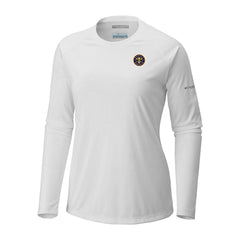Columbia Denver Nuggets Women's Tidal Tee II Long Sleeve T-Shirt White