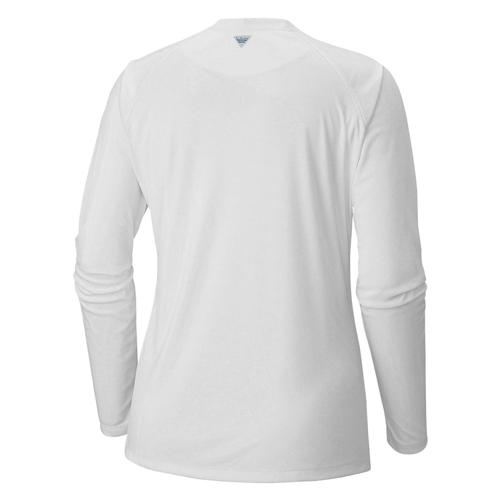 Columbia Toronto Raptors Women's Tidal Tee II Long Sleeve T-Shirt White