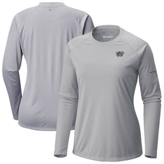 Columbia Brooklyn Nets Women's Tidal Tee II Long Sleeve T-Shirt Gray
