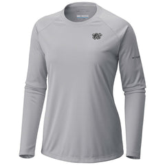 Columbia Brooklyn Nets Women's Tidal Tee II Long Sleeve T-Shirt Gray