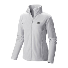 Columbia Detroit Pistons Women's Give & Go II Fleece Full-Zip Jacket White
