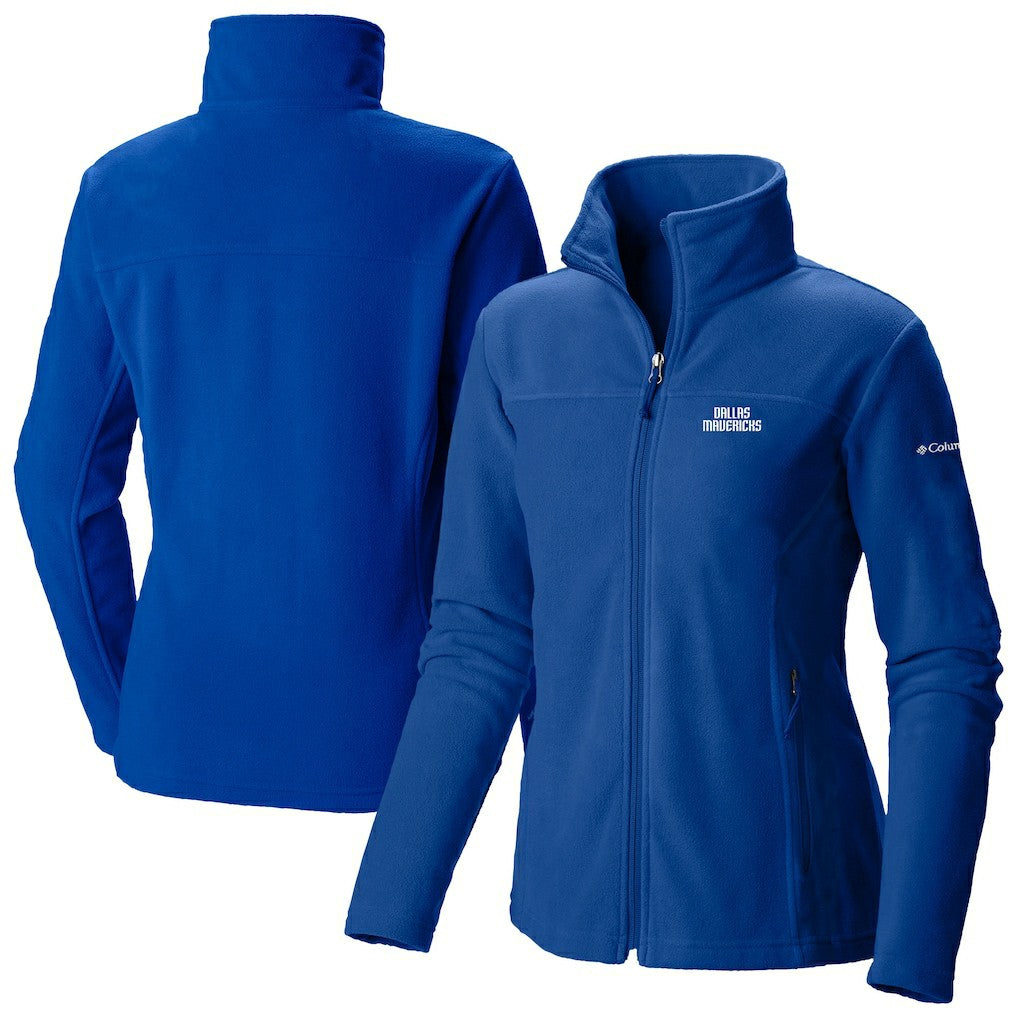 Columbia Dallas Mavericks Women's Give & Go II Fleece Full-Zip Jacket Blue