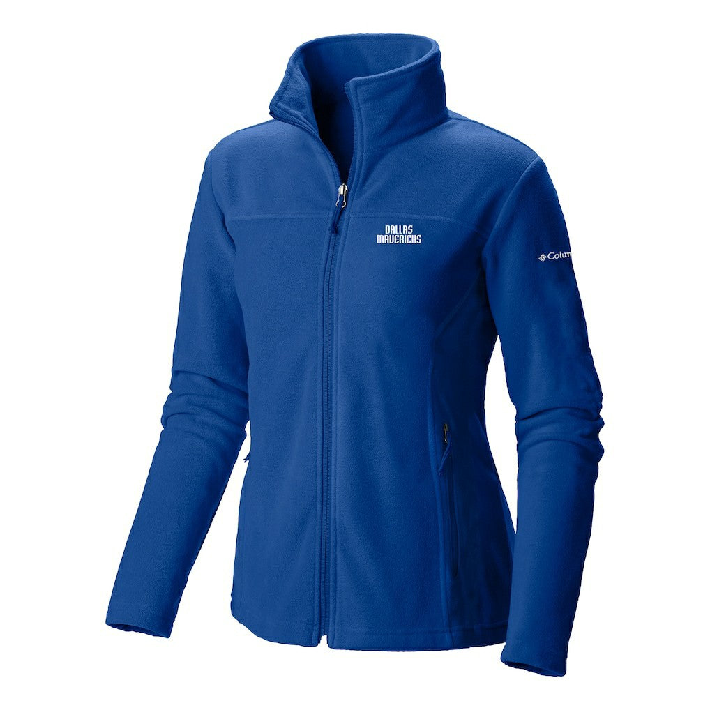 Columbia Dallas Mavericks Women's Give & Go II Fleece Full-Zip Jacket Blue