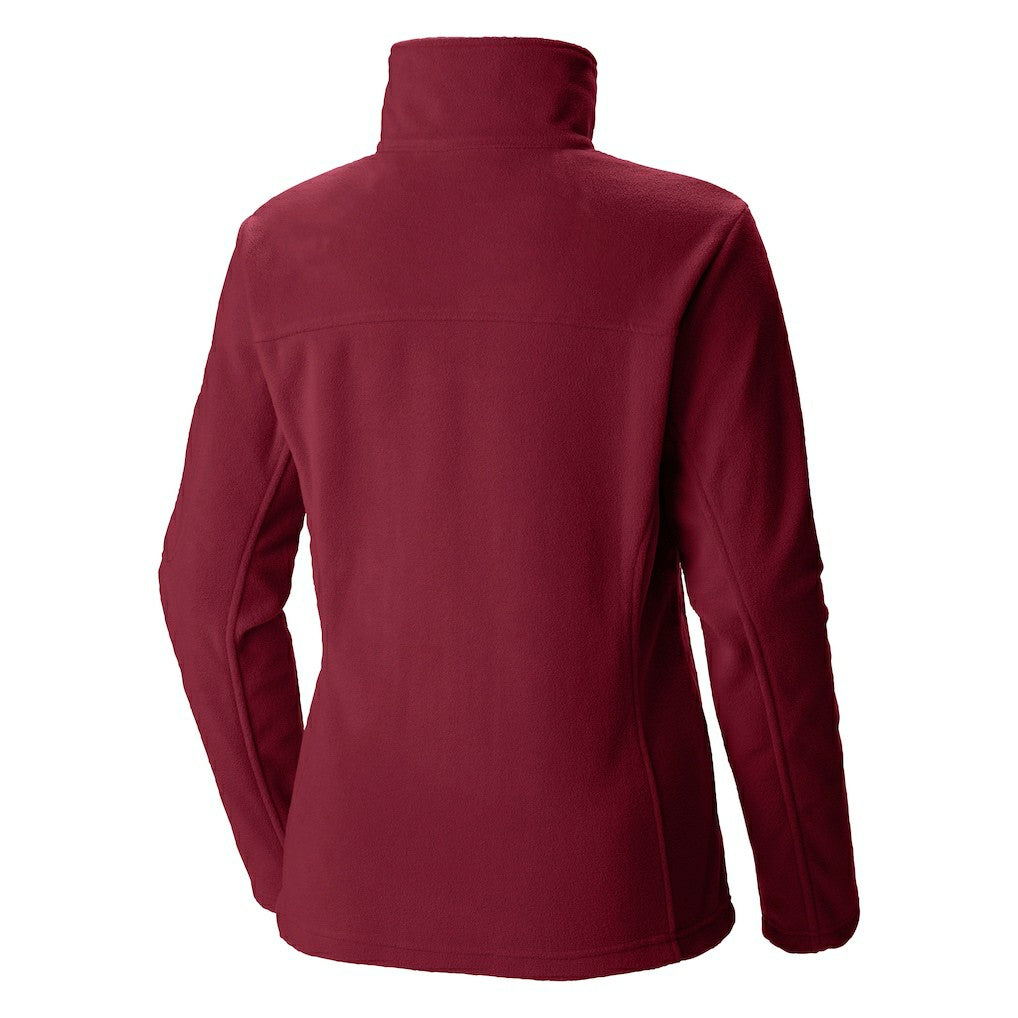 Columbia Cleveland Cavaliers Women's Give & Go II Fleece Full-Zip Jacket Wine