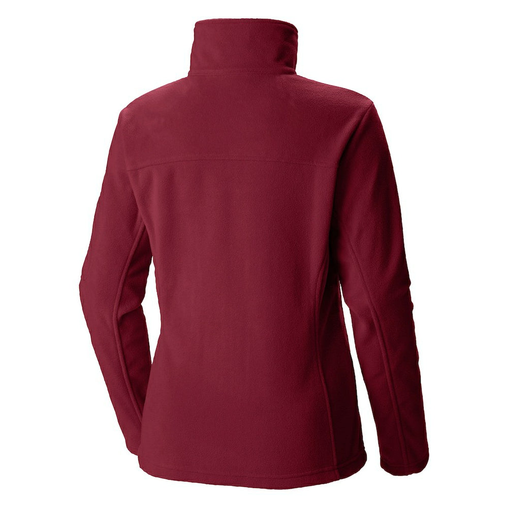Columbia Cleveland Cavaliers Women's Give & Go II Fleece Full-Zip Jacket Wine