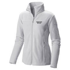 Columbia Chicago Bulls Women's Give & Go II Fleece Full-Zip Jacket White