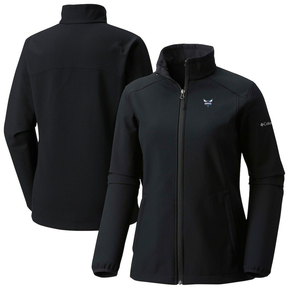 Columbia Charlotte Hornets Women's Kruser Ridge III Softshell Jacket Black