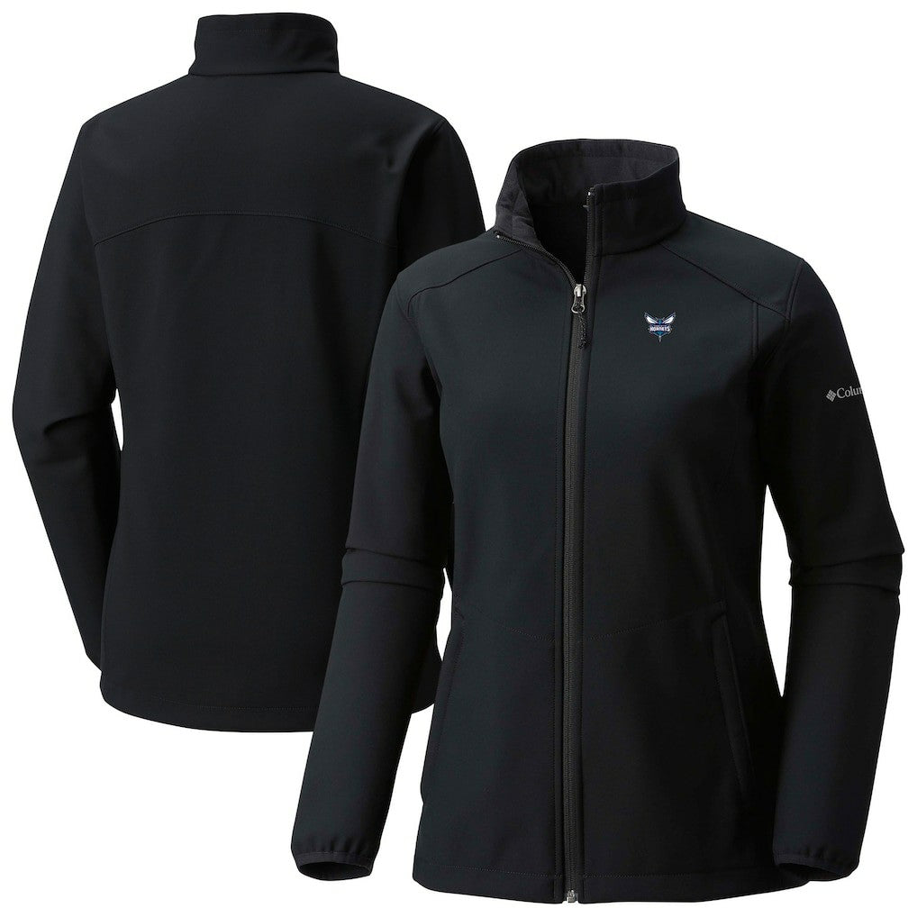 Columbia Charlotte Hornets Women's Kruser Ridge III Softshell Jacket Black