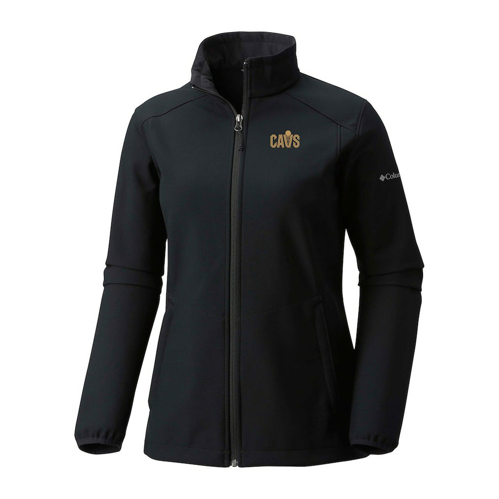 Columbia Cleveland Cavaliers Women's Kruser Ridge III Softshell Jacket Black
