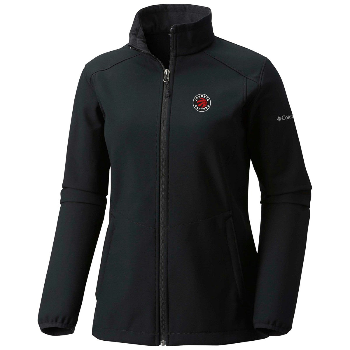 Columbia Toronto Raptors Women's Kruser Ridge III Softshell Jacket Black