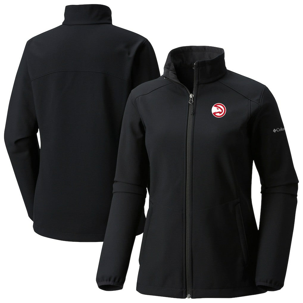 Columbia Atlanta Hawks Women's Kruser Ridge III Softshell Jacket Black