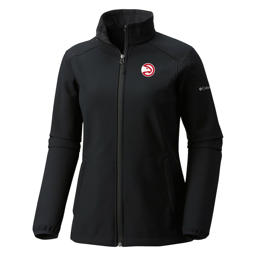 Columbia Atlanta Hawks Women's Kruser Ridge III Softshell Jacket Black
