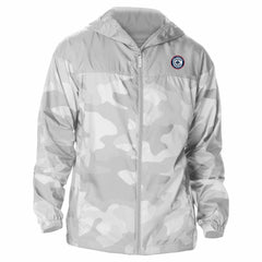 Columbia LA Clippers Flash Challenger Windbreaker Jacket Gray