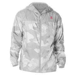 Columbia Houston Rockets Flash Challenger Windbreaker Jacket Gray