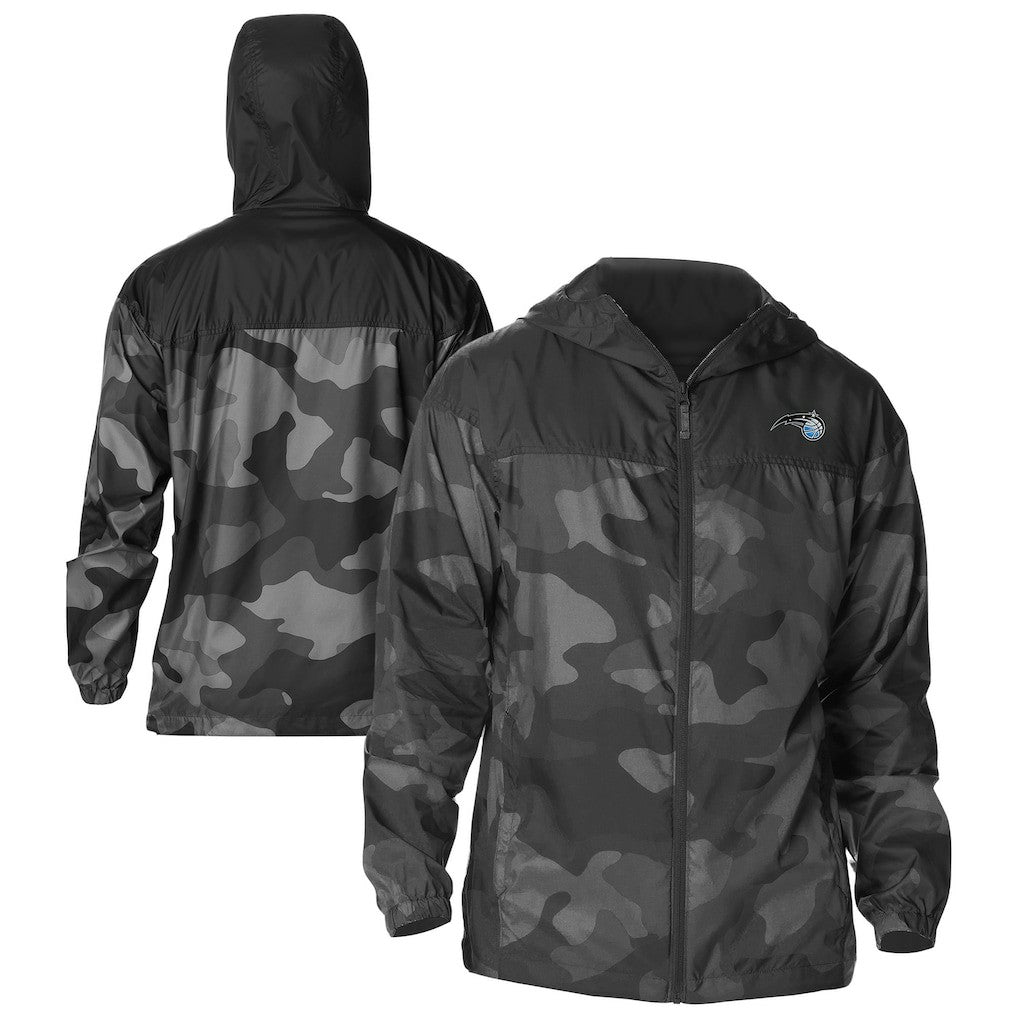 Columbia Orlando Magic Flash Challenger Windbreaker Jacket Black
