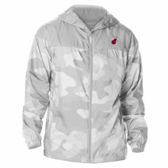 Columbia Miami Heat Flash Challenger Windbreaker Jacket Gray