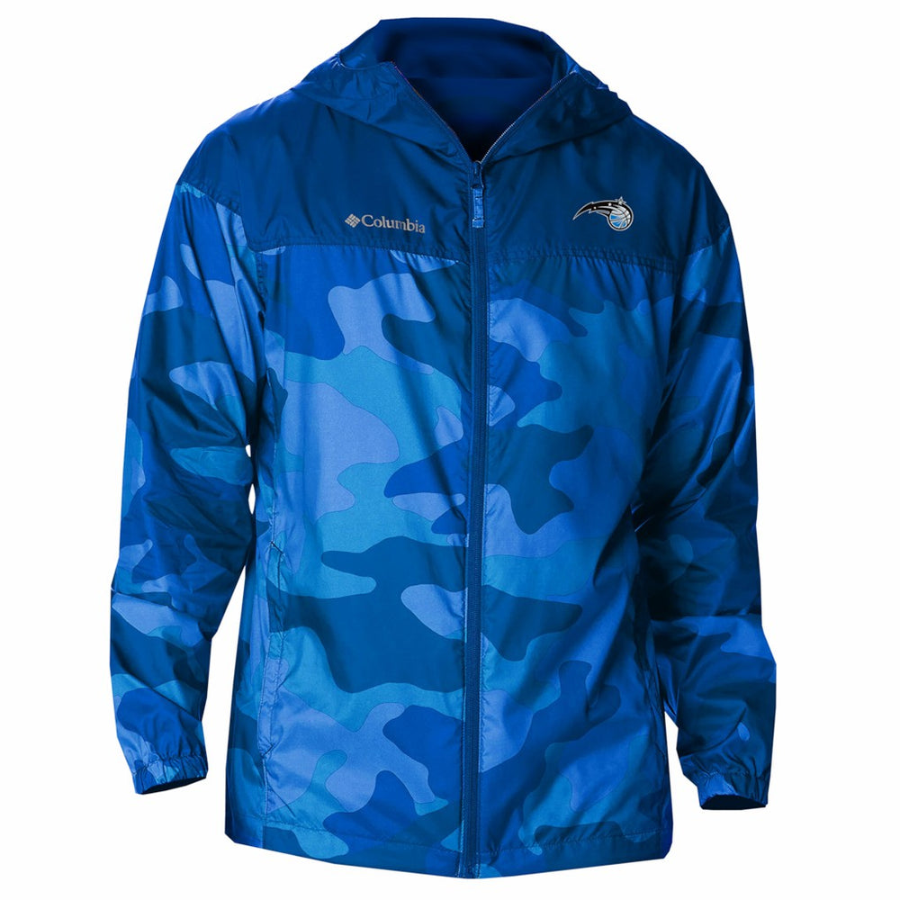 Columbia Orlando Magic Flash Challenger Windbreaker Jacket Blue