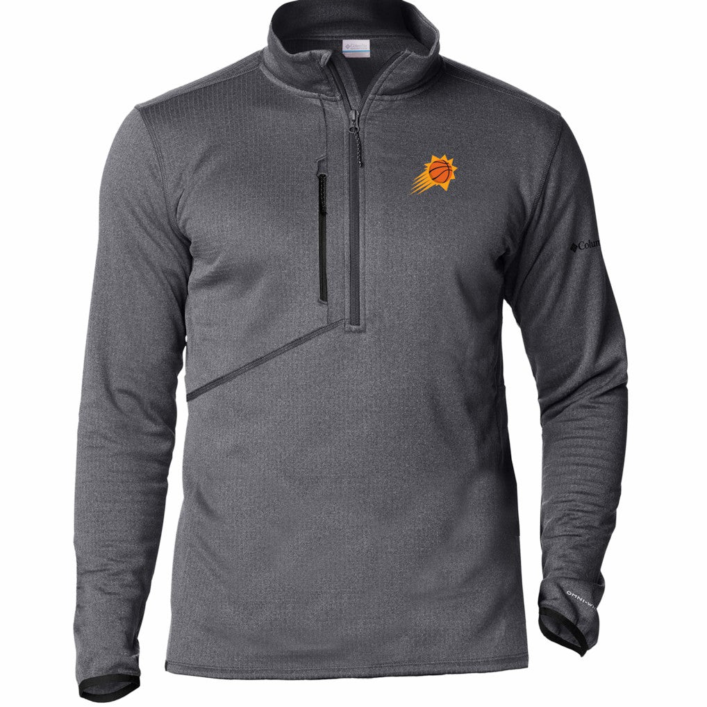 Columbia Phoenix Suns Park View Fleece Half-Zip Top Black