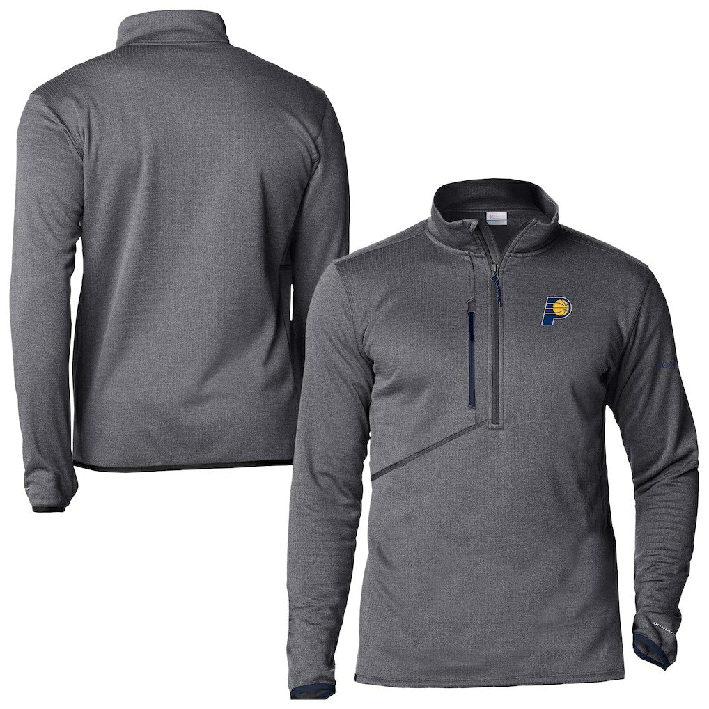 Columbia Indiana Pacers Park View Fleece Half-Zip Top Navy