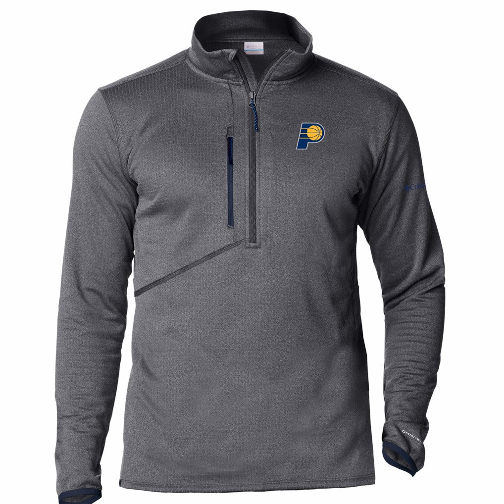Columbia Indiana Pacers Park View Fleece Half-Zip Top Navy