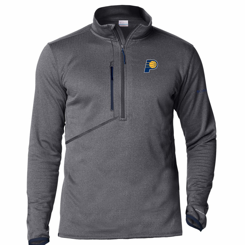 Columbia Indiana Pacers Park View Fleece Half-Zip Top Navy