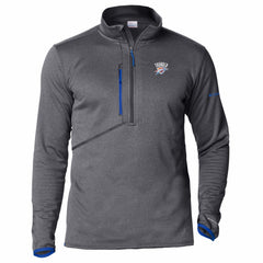 Columbia Oklahoma City Thunder Park View Fleece Half-Zip Top Blue